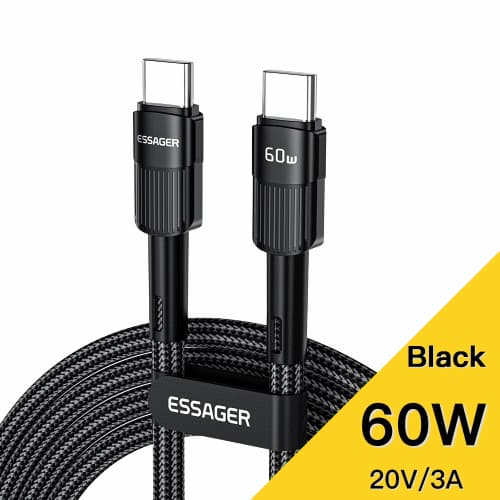 USB-C til USB-C kabel 60W - Tilbehøret