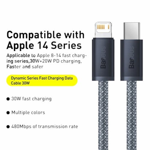 USB-C til Lighting kabel